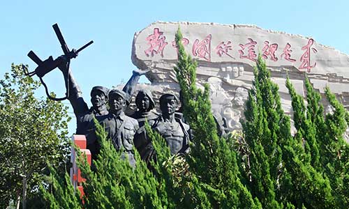 西柏坡红色教育基地党建课程体系